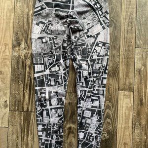 Burning Artists Collective Rome Grid Legging